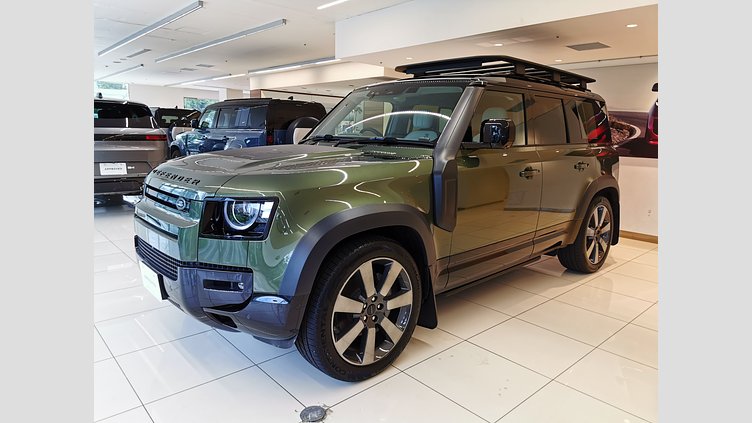 2025 認定中古車 Land Rover Defender 110 Woolstone Green 2.0L AJ200P Hi PHEV XダイナミックHSE　P300e
