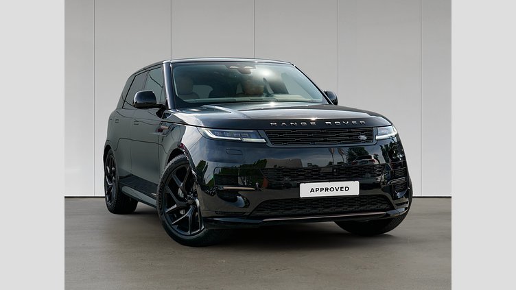 2026 Approved Land Rover Range Rover Sport Czarny Santorini Black D300 Diesel MHEV SWB Dynamic SE