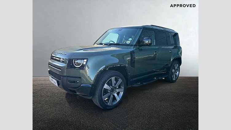 2026 Approved Land Rover Defender 110 Woolstone Green 3.0 i6 turbo diesel, 257 kW, 700 Nm, 0-100 km/h in 6,4 s, top speed up to 209 km/h AWD 3.0D 257KW D350 X-DYNAMIC