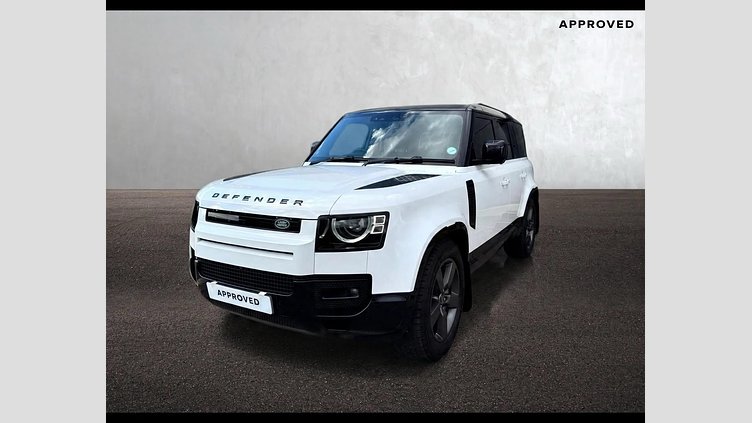 2025 Approved Land Rover Defender 110 Fuji White 3.0l i6 front-mounted turbo diesel, 257 kW and 700 Nm AWD 3.0D 257KW D350 X-DYNAMIC