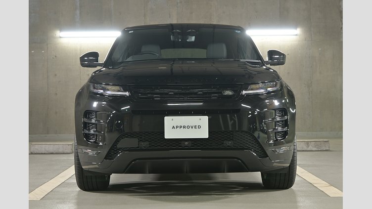 2025 認定中古車 Land Rover Range Rover Evoque サントリーニブラック D200マイルドハイブリッド（ディーゼル） SWB DYNAMIC SE