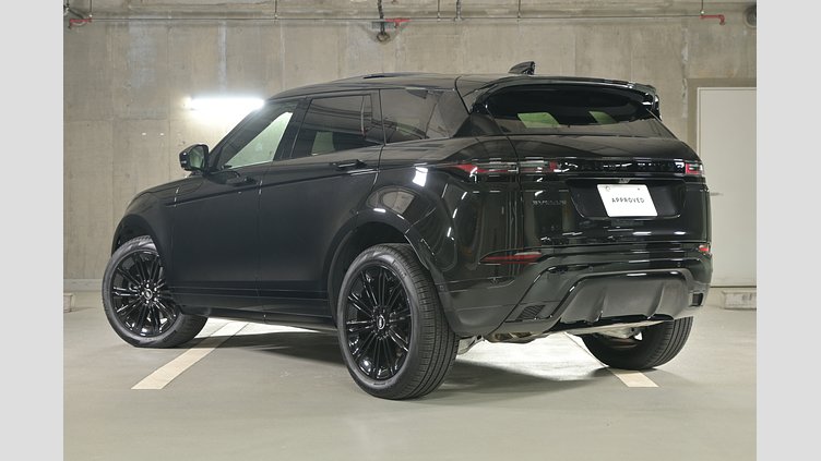 2025 認定中古車 Land Rover Range Rover Evoque サントリーニブラック D200マイルドハイブリッド（ディーゼル） SWB DYNAMIC SE
