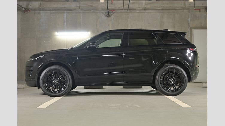 2025 認定中古車 Land Rover Range Rover Evoque サントリーニブラック D200マイルドハイブリッド（ディーゼル） SWB DYNAMIC SE