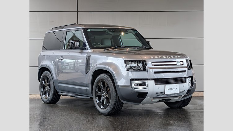 2021 認定中古車 Land Rover Defender 90 Eiger Grey 2.0 litre i4P Petrol HSE