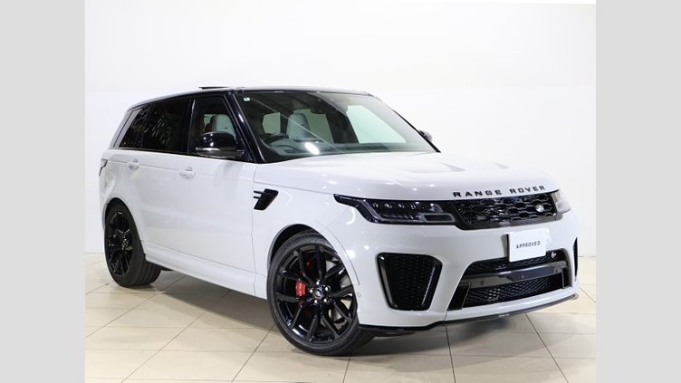 2021 認定中古車 Land Rover Range Rover Sport フジホワイト 5.0L V8スーパーチャージドガソリン 575PS SVR