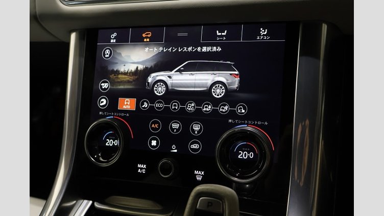 2021 認定中古車 Land Rover Range Rover Sport フジホワイト 5.0L V8スーパーチャージドガソリン 575PS SVR