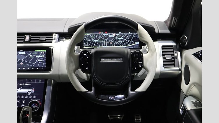 2021 認定中古車 Land Rover Range Rover Sport フジホワイト 5.0L V8スーパーチャージドガソリン 575PS SVR