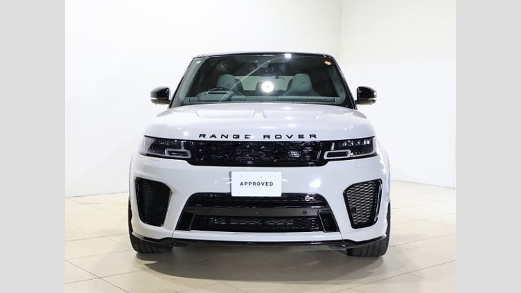 2021 認定中古車 Land Rover Range Rover Sport フジホワイト 5.0L V8スーパーチャージドガソリン 575PS SVR