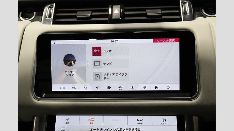 2021 認定中古車 Land Rover Range Rover Sport フジホワイト 5.0L V8スーパーチャージドガソリン 575PS SVR