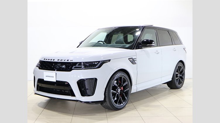 2021 認定中古車 Land Rover Range Rover Sport フジホワイト 5.0L V8スーパーチャージドガソリン 575PS SVR