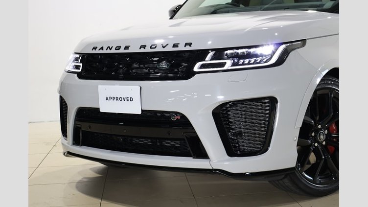 2021 認定中古車 Land Rover Range Rover Sport フジホワイト 5.0L V8スーパーチャージドガソリン 575PS SVR