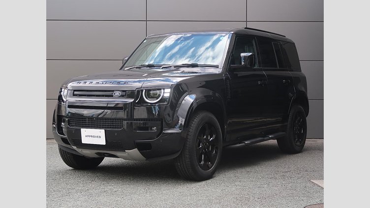 2025 認定中古車 Land Rover Defender 110 Santorini Black 3.0 litre i6D​ １１０Ｘ－ダイナミックＨＳＥ Ｄ３５０
