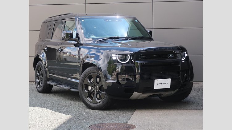 2025 認定中古車 Land Rover Defender 110 Santorini Black 3.0 litre i6D​ １１０Ｘ－ダイナミックＨＳＥ Ｄ３５０