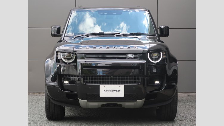 2025 認定中古車 Land Rover Defender 110 Santorini Black 3.0 litre i6D​ １１０Ｘ－ダイナミックＨＳＥ Ｄ３５０