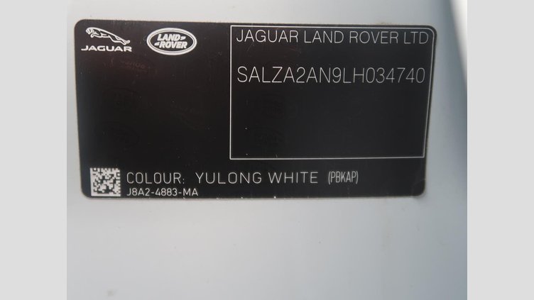 2019 認定中古車 Land Rover Range Rover Evoque ユーロンホワイト D180 S