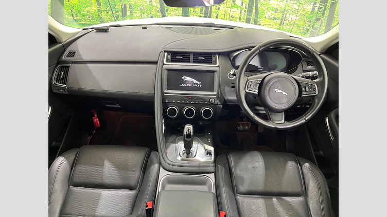 2018 認定中古車 Jaguar E-Pace フジ ホワイト D180 オートマチック全輪駆動 S