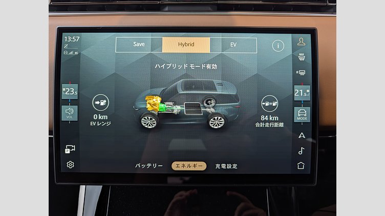 2024 認定中古車 Land Rover Range Rover Sport オストゥーニパールホワイト P550eプラグインハイブリッド（ガソリン） スタンダードホイールベース Autobiography