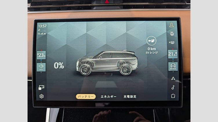 2024 認定中古車 Land Rover Range Rover Sport オストゥーニパールホワイト P550eプラグインハイブリッド（ガソリン） スタンダードホイールベース Autobiography