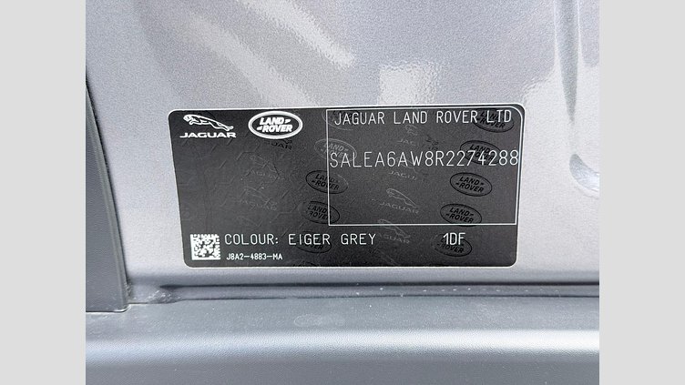 2023 認定中古車 Land Rover Defender 90 アイガーグレイ D300 AWD（AT） X-DYNAMIC SE