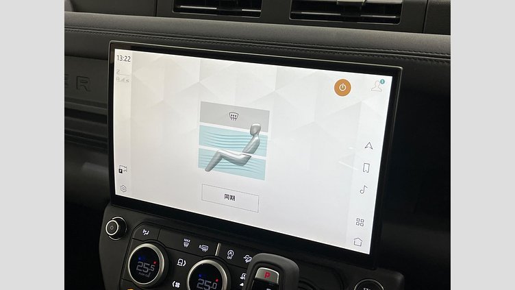 2025 認定中古車 Land Rover Defender 110 サントリーニブラック D350 ディーゼルマイルドハイブリッド S