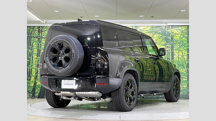 2025 認定中古車 Land Rover Defender 110 サントリーニブラック D350 ディーゼルマイルドハイブリッド S