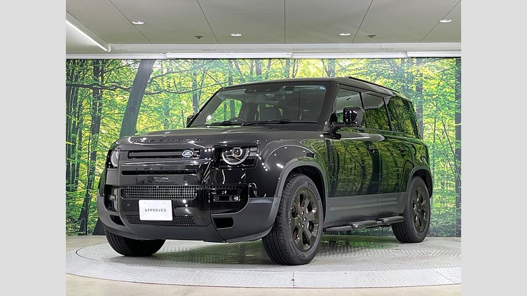2025 認定中古車 Land Rover Defender 110 サントリーニブラック D350 ディーゼルマイルドハイブリッド S