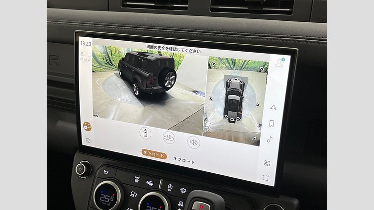 2025 認定中古車 Land Rover Defender 110 サントリーニブラック D350 ディーゼルマイルドハイブリッド S