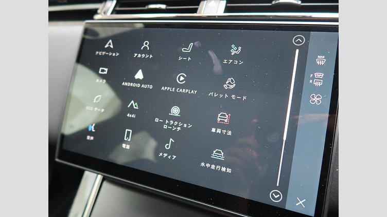 2024 認定中古車 Land Rover Range Rover Velar Santorini Black 2.0 litre i4D​ ダイナミック ＳＥ Ｄ２００ コイルサスペンション装着車