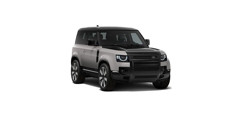 2026 New Land Rover Defender 90 Borasco Grey D350 Diesel Mild Hybrid X