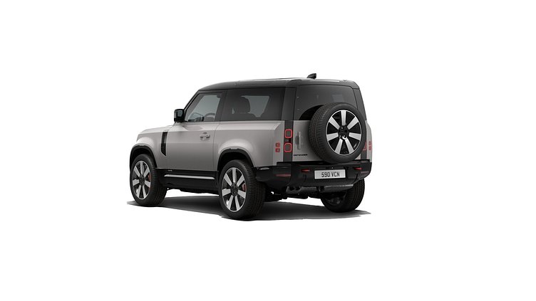2026 New Land Rover Defender 90 Borasco Grey D350 Diesel Mild Hybrid X