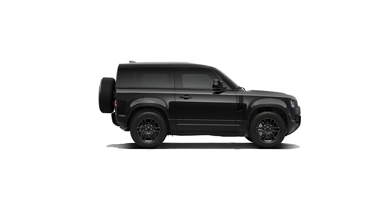 2026 New Land Rover Defender 90 Santorini Black D200 Diesel Mild Hybrid S