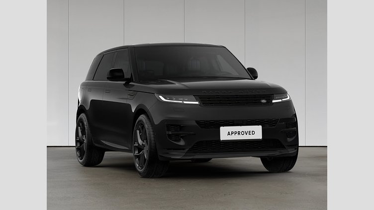 2026 Approved Land Rover Range Rover Sport Czarny Santorini Black D300 Diesel MHEV SWB Dynamic SE