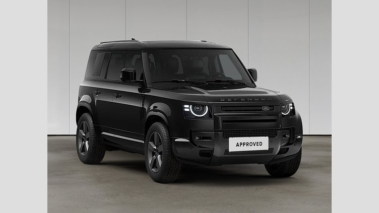 2026 Approved Land Rover Defender 110 Santorini Black D350 MHEV z silnikiem wysokoprężnym X-Dynamic HSE