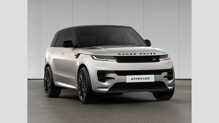 2026 Approved Land Rover Range Rover Sport Szary Borasco Grey D300 Diesel MHEV SWB Dynamic SE