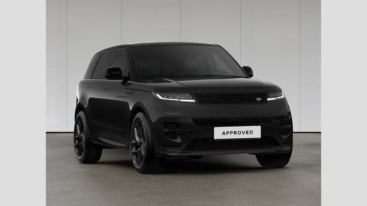 2026 Approved Land Rover Range Rover Sport Czarny Santorini Black D300 Diesel MHEV SWB Dynamic SE