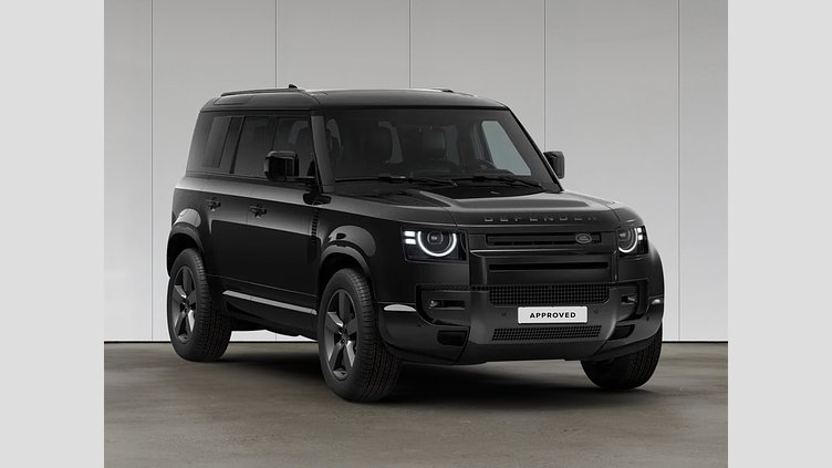 2026 Approved Land Rover Defender 110 Santorini Black D350 MHEV z silnikiem wysokoprężnym X-Dynamic HSE