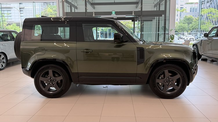 2026 新車 Land Rover Defender 90 (1LQ) Woolstone Green 伍爾斯通綠 D250  輕油電混合 X-Dynamic SE