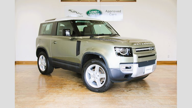 2023 認定中古車 Land Rover Defender 90 パンゲアグリーン P300 AWD（AT） SE