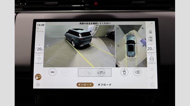 2025 認定中古車 Land Rover Range Rover Sport サントリーニブラック D300マイルドハイブリッド スタンダードホイールベース Autobiography