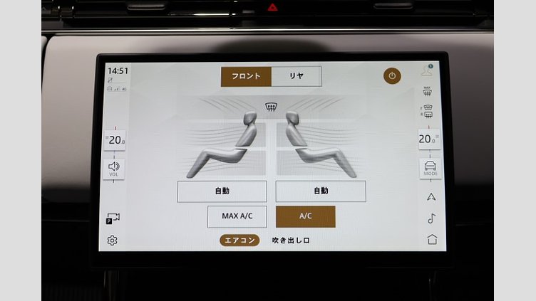 2025 認定中古車 Land Rover Range Rover Sport サントリーニブラック D300マイルドハイブリッド スタンダードホイールベース Autobiography