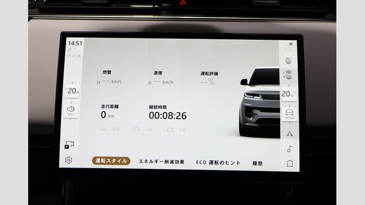 2025 認定中古車 Land Rover Range Rover Sport サントリーニブラック D300マイルドハイブリッド スタンダードホイールベース Autobiography