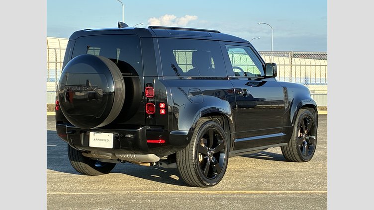 2024 認定中古車 Land Rover Defender 90 サントリーニブラック D350 ディーゼルマイルドハイブリッド X-Dynamic HSE