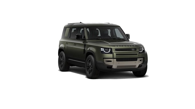2026 NAUJI AUTOMOBILIAI Land Rover Defender 110 Woolstone Green D250 Diesel Mild Hybrid S