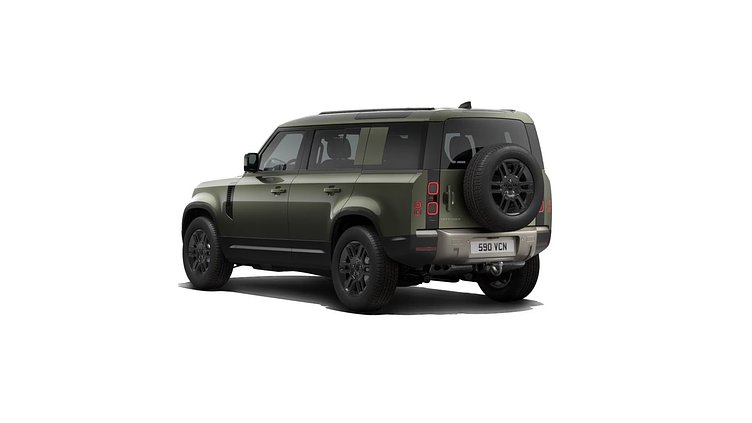 2026 NAUJI AUTOMOBILIAI Land Rover Defender 110 Woolstone Green D250 Diesel Mild Hybrid S