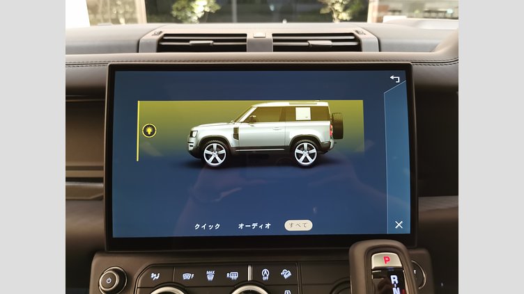 2025 認定中古車 Land Rover Defender 90 フジホワイト D350 ディーゼルマイルドハイブリッド X-Dynamic HSE