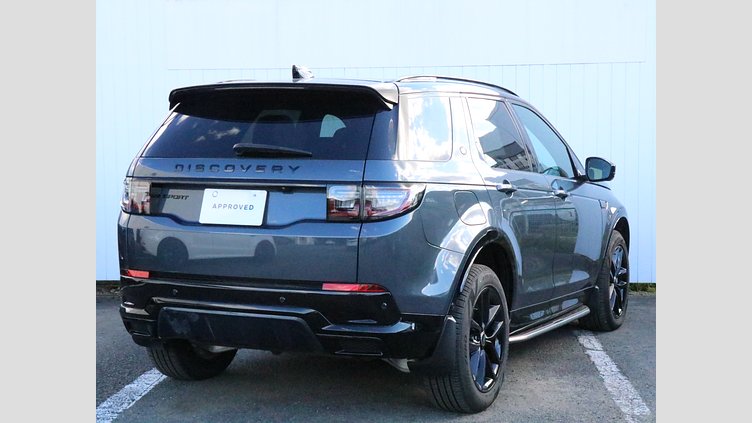 2025 認定中古車 Land Rover Discovery Sport ヴァレジネブルー プラグインハイブリッド（ガソリン） 標準ホイール Dynamic SE