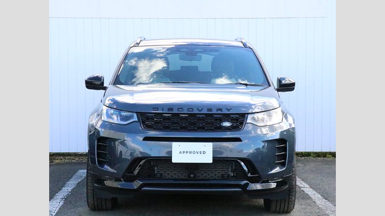 2025 認定中古車 Land Rover Discovery Sport ヴァレジネブルー プラグインハイブリッド（ガソリン） 標準ホイール Dynamic SE