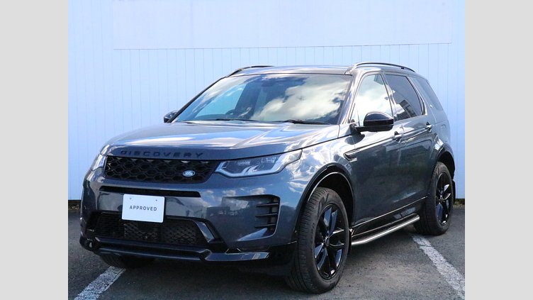 2025 認定中古車 Land Rover Discovery Sport ヴァレジネブルー プラグインハイブリッド（ガソリン） 標準ホイール Dynamic SE