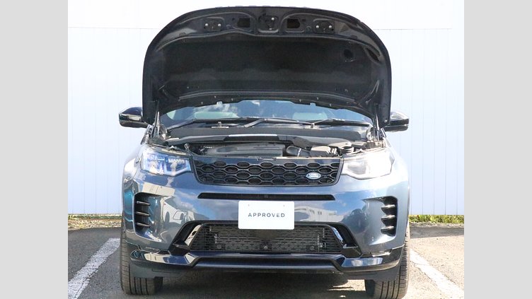 2025 認定中古車 Land Rover Discovery Sport ヴァレジネブルー プラグインハイブリッド（ガソリン） 標準ホイール Dynamic SE