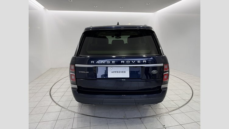 2020 認定中古車 Land Rover Range Rover ポルトフィーノブルー 3.0リッターV6 258PS ディーゼル スタンダードホイールベース VOGUE